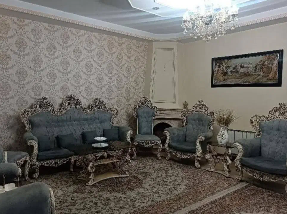 مبل سلطنتی ۹نفره|مبلمان خانگی و میز عسلی|اشتهارد, |دیوار