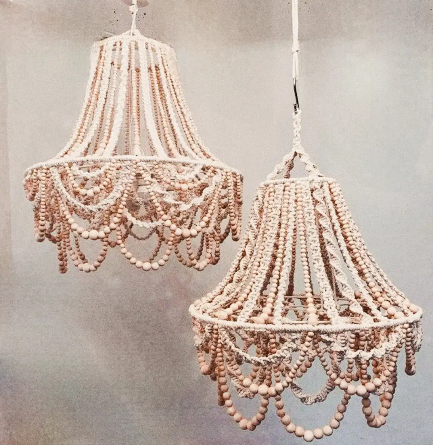 لوستر خاص مکرومه|لوستر و چراغ آویز|تهران, هفده شهریور|دیوار