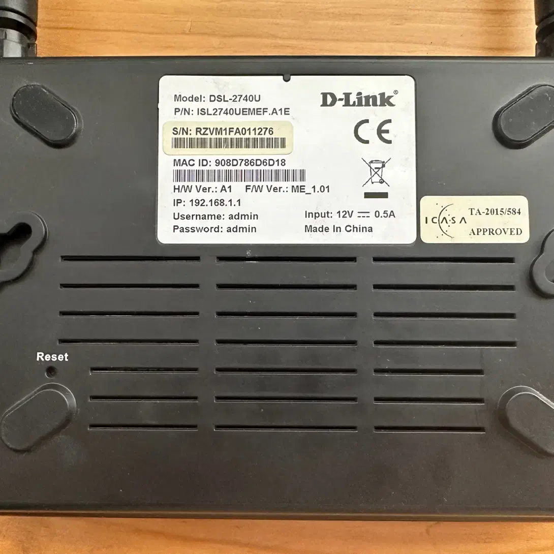 مودم D-Link مدل DSL-2740U|مودم و تجهیزات شبکه|تهران, اکباتان|دیوار