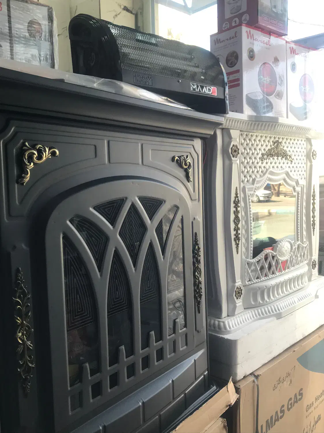 بخاری گازی استاندارد ضمانتی|بخاری، هیتر، شومینه|کرمان, |دیوار