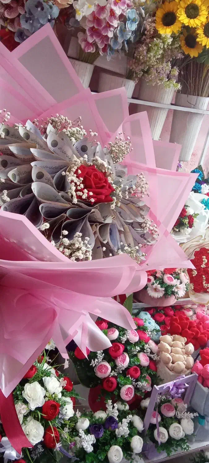 دسته گل|گل مصنوعی|ارومیه, |دیوار