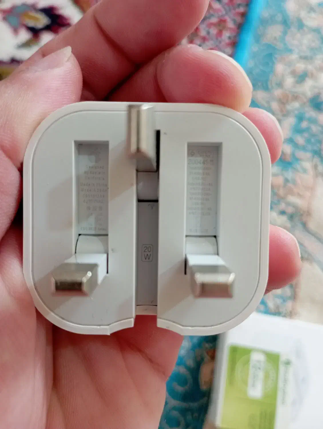 آداپتور اصل۲۰وات آیفون|لوازم جانبی موبایل و تبلت|رشت, شهریاران|دیوار