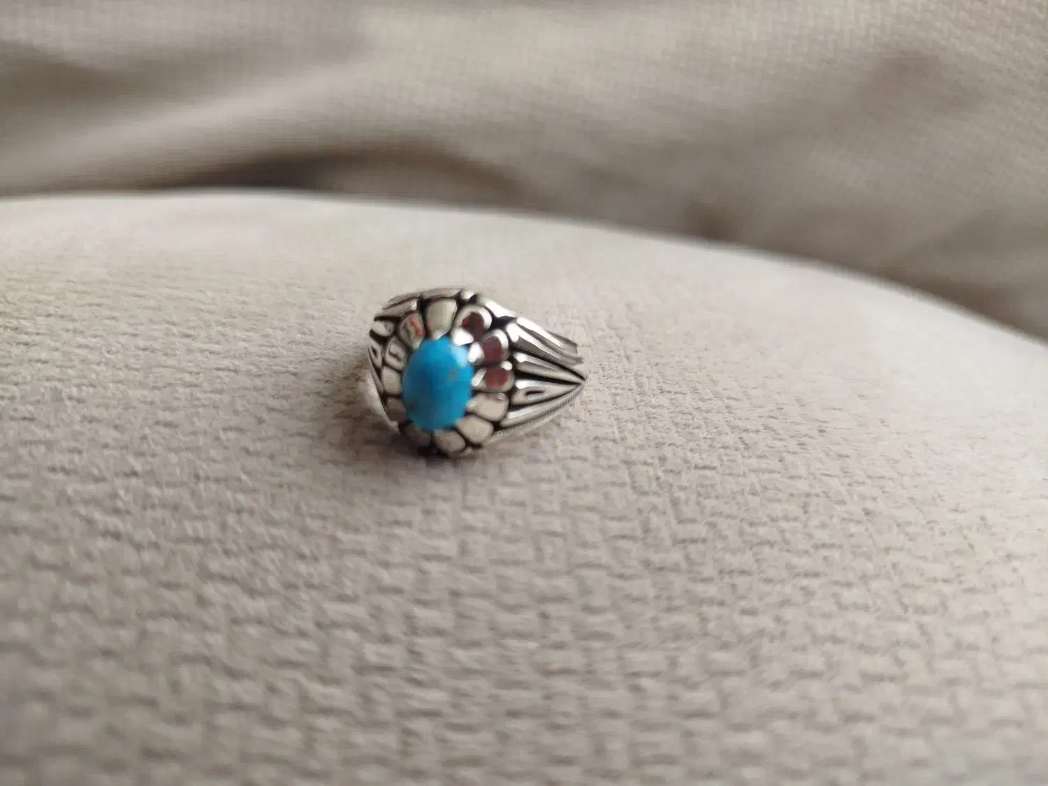 انگشتر فیروزه نیشابور اعلا رکاب شیخ احمد|جواهرات|الوند, |دیوار