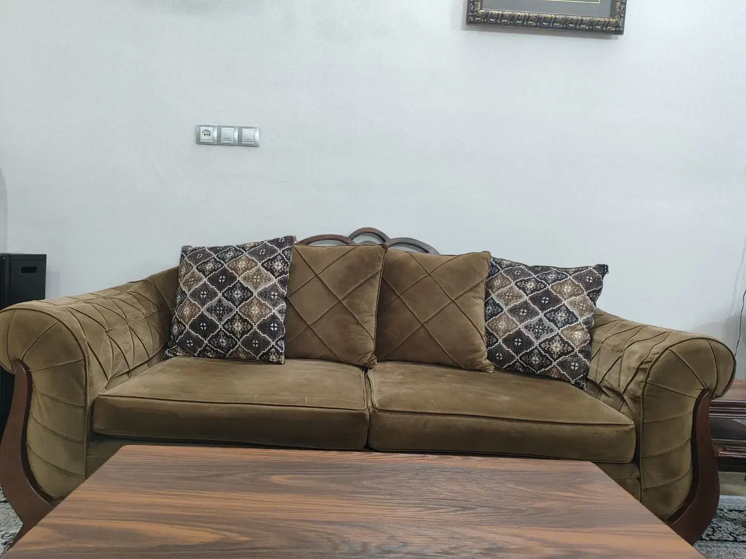 مبل ۷نفره|مبلمان خانگی و میز عسلی|قم, باجک سه|دیوار