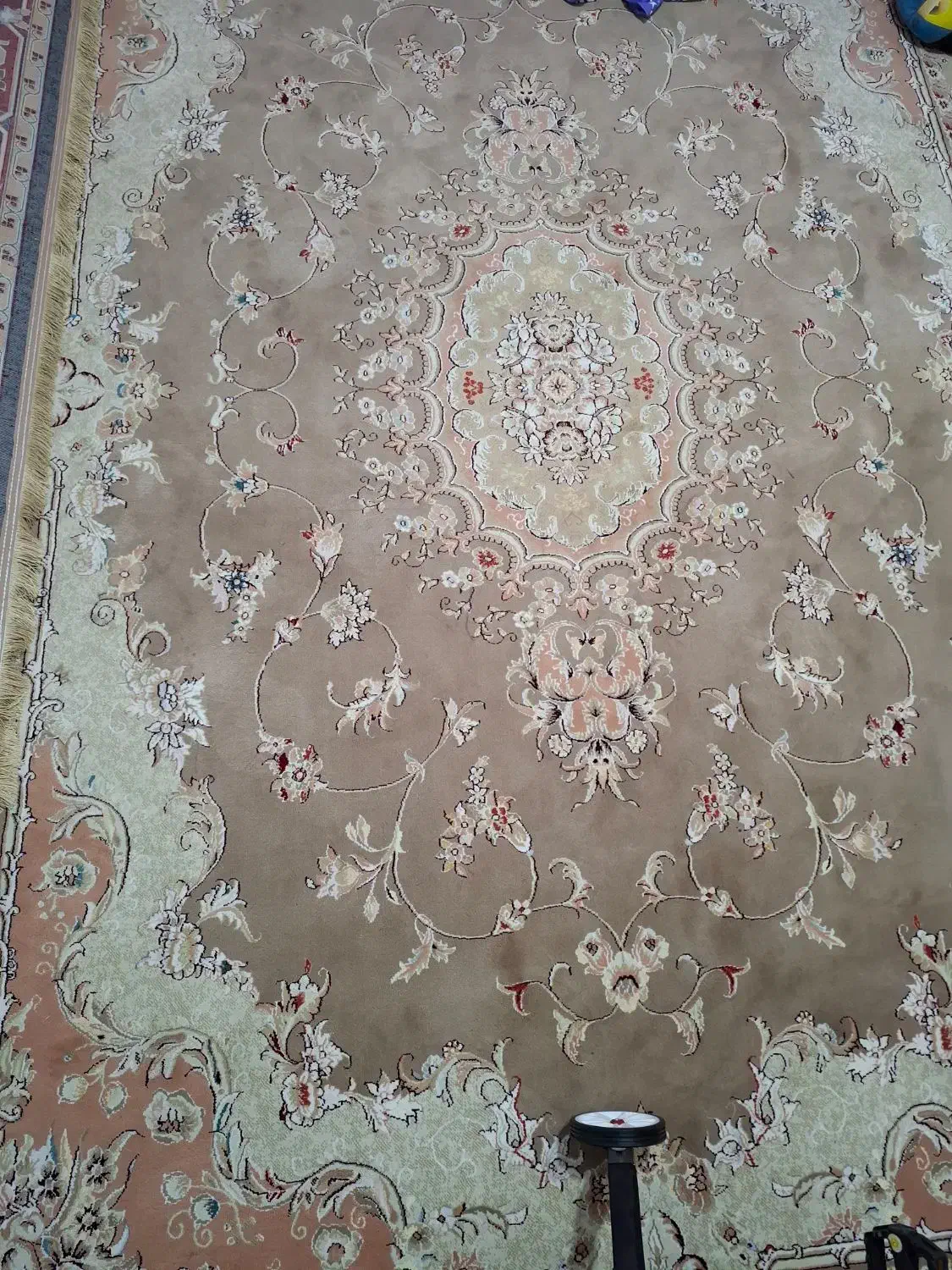 فرش ۱۲ متری بدون ایراد روفرشی دوجفت ست بسیار زیبا|فرش|بندر انزلی, ساحل قو|دیوار