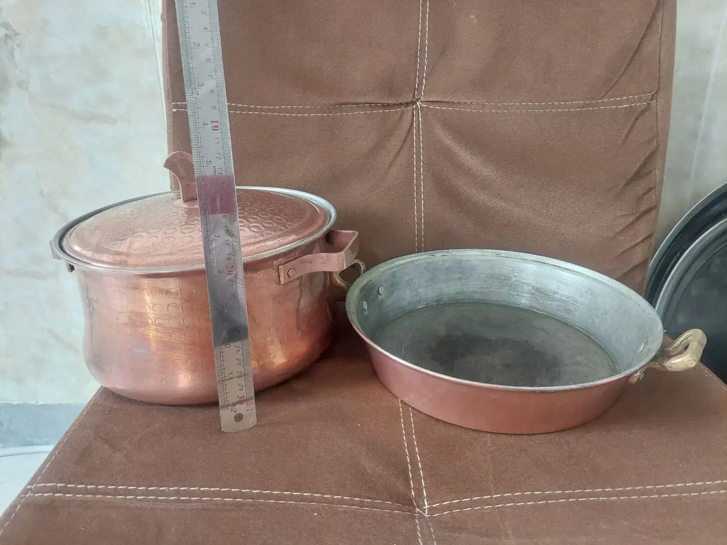 قابلمه و تابه مسی|ظروف پختوپز|همدان, |دیوار