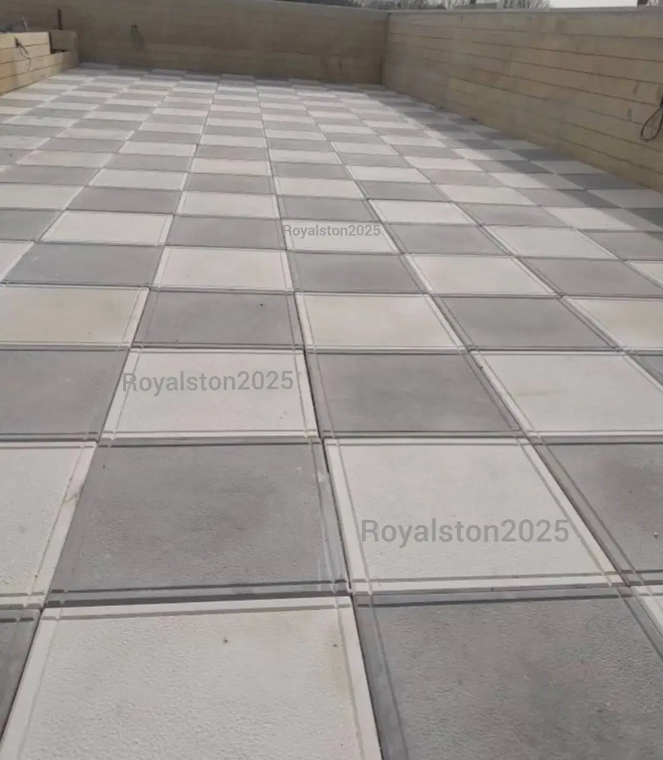 موزاییک پلیمری نرده صراحی|مصالح و تجهیزات ساختمان|تربتحیدریه, منظر|دیوار