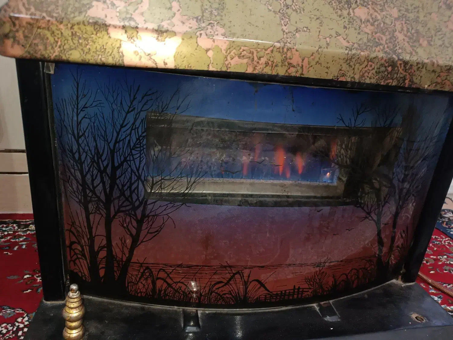 بخاری گازی|بخاری، هیتر، شومینه|سوسنگرد, |دیوار