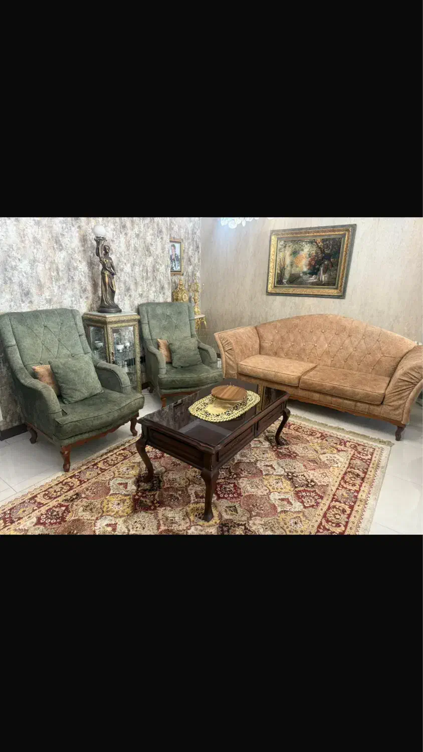 نیم ست مبل|مبلمان خانگی و میز عسلی|پردیس, فاز ۴|دیوار