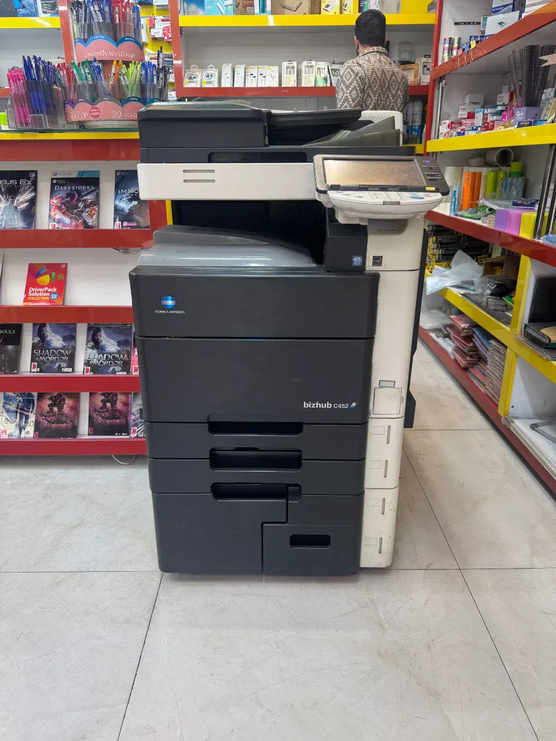 دستگاه کپی کونیکا بیزهاب C452|پرینتر، اسکنر، کپی، فکس|تهران, دریا|دیوار