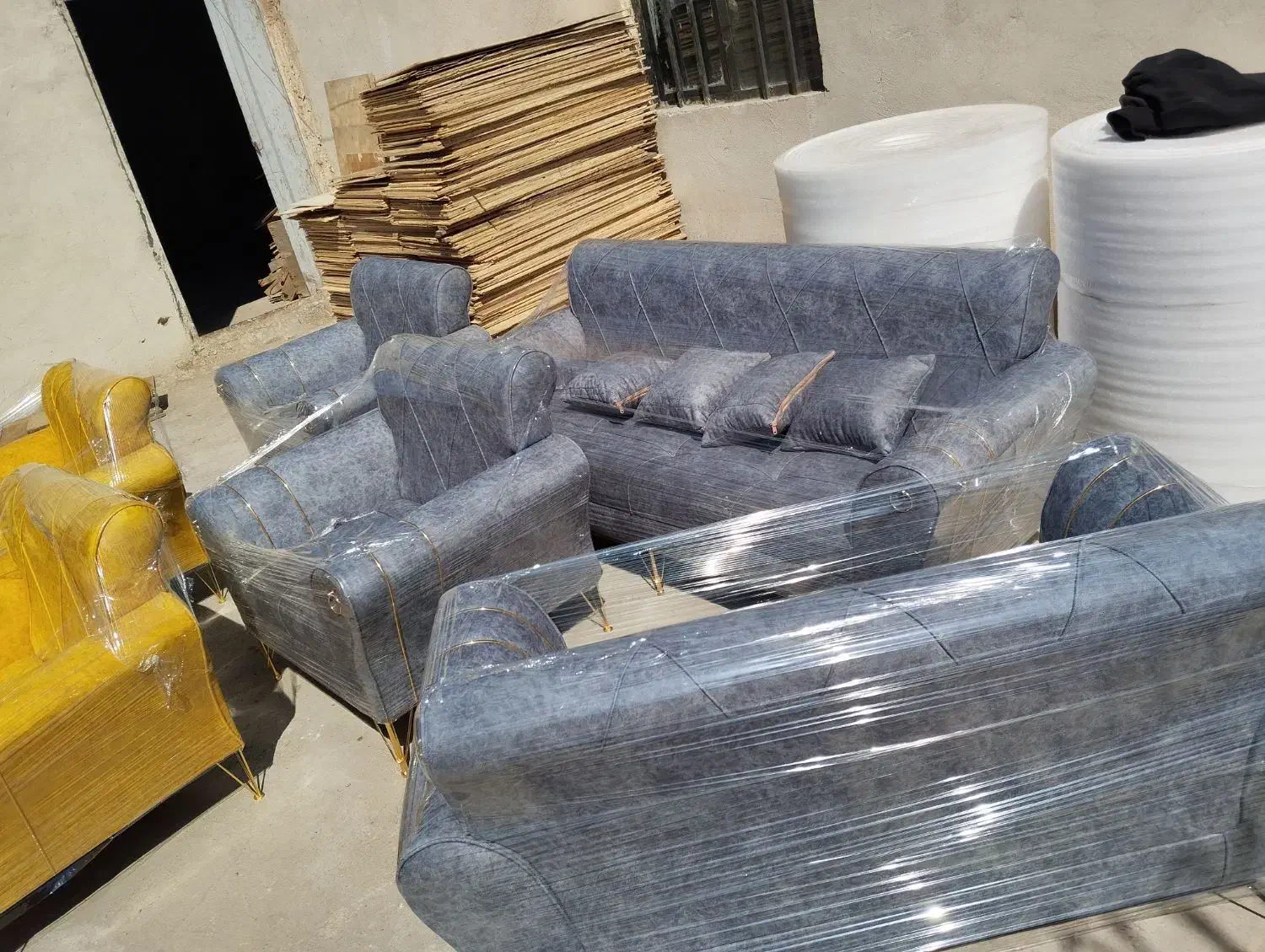 مبل 7نفره|مبلمان خانگی و میز عسلی|آفتاب, |دیوار