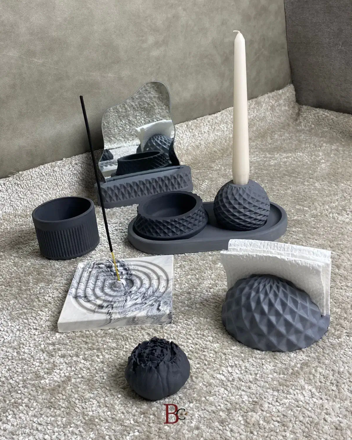 ست دکوری سنگ مصنوعی|صنایع دستی و سایر لوازم تزئینی|سبزوار, جوادیه شرقی|دیوار