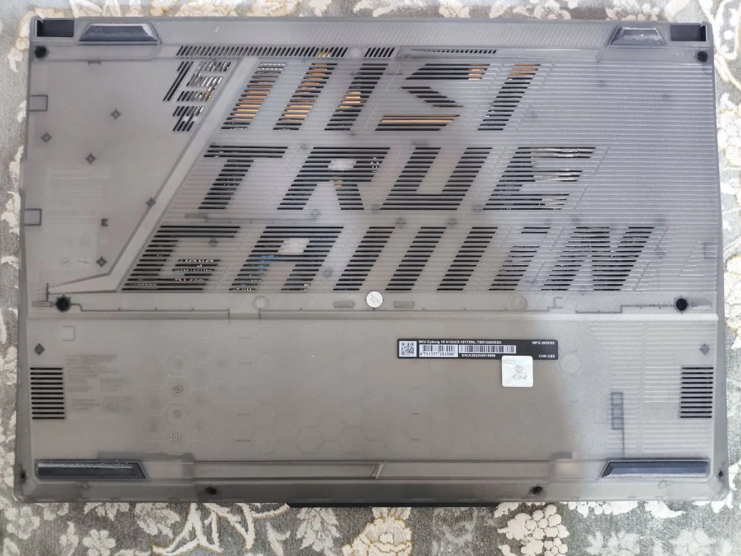 لپتاپ msi cyborg A13UDX|رایانه همراه|محمدشهر, شهرک پیام (مهرالبرز)|دیوار