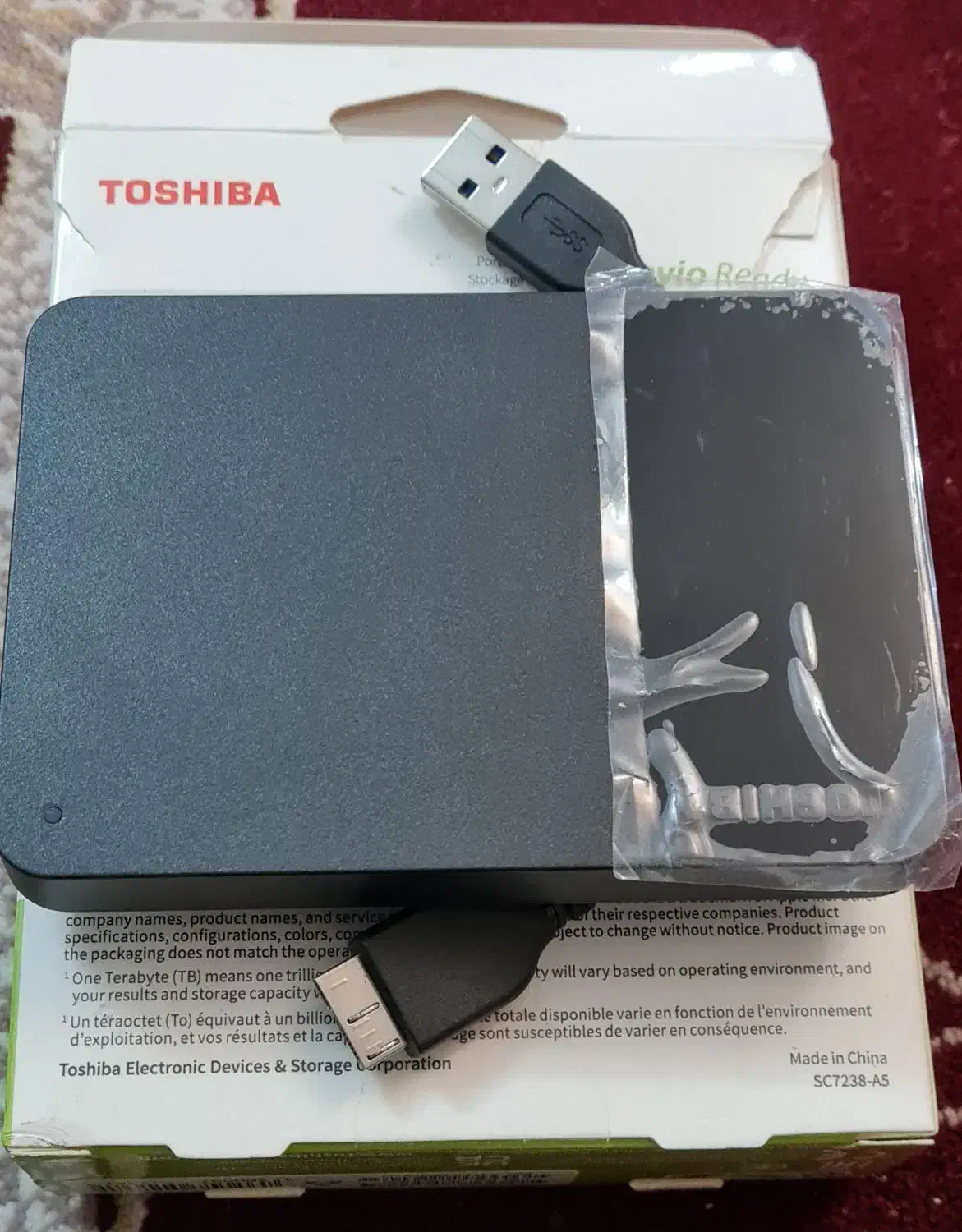 هارد توشیبا یک ترا نو|قطعات و لوازم جانبی رایانه|آبسرد, |دیوار