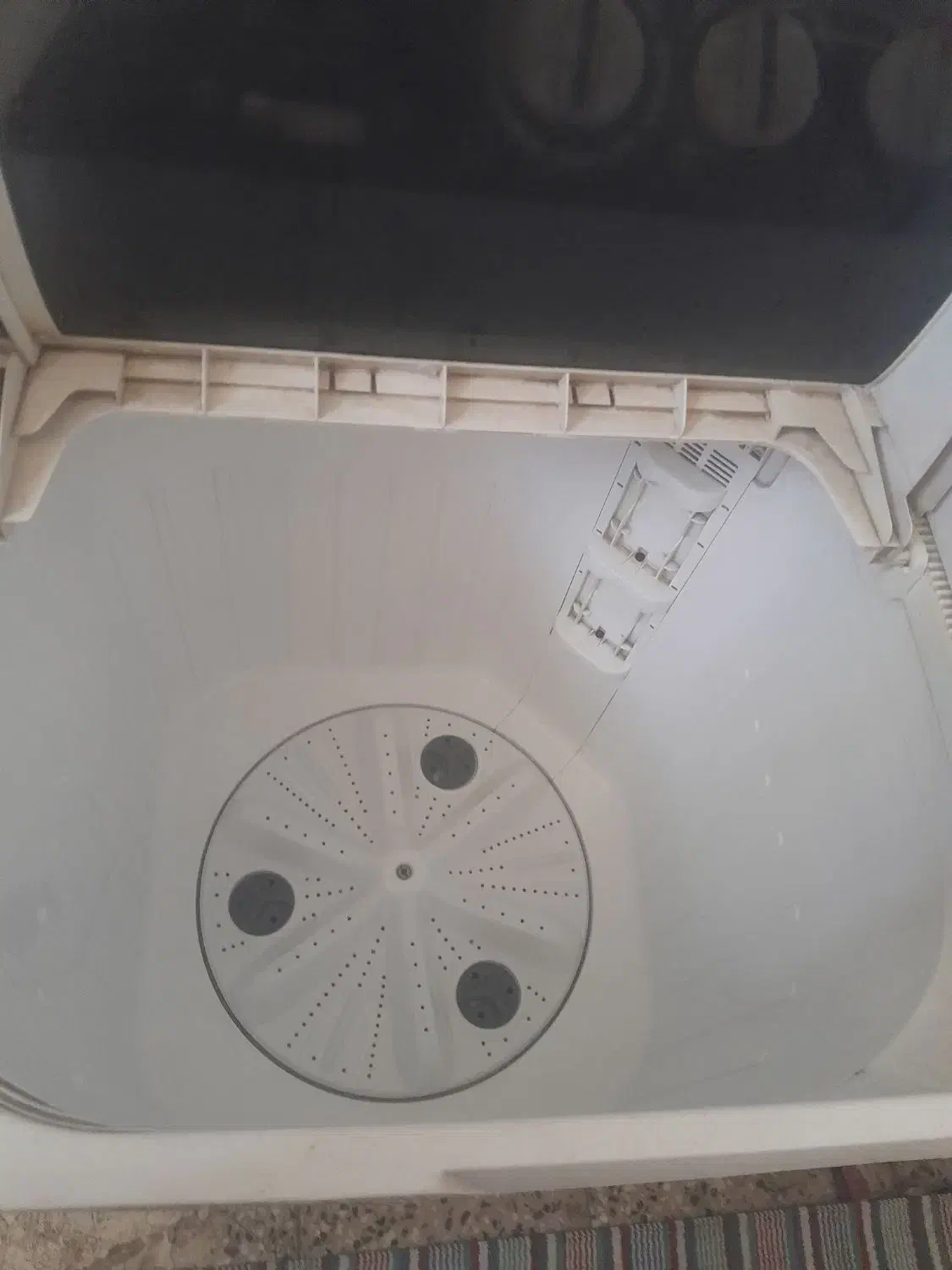 لباسشویی اسنوابزرگ درحد نو فقط موتور خشک کنش سوخته|ماشین لباسشویی و خشککن لباس|مرودشت, ژیان|دیوار