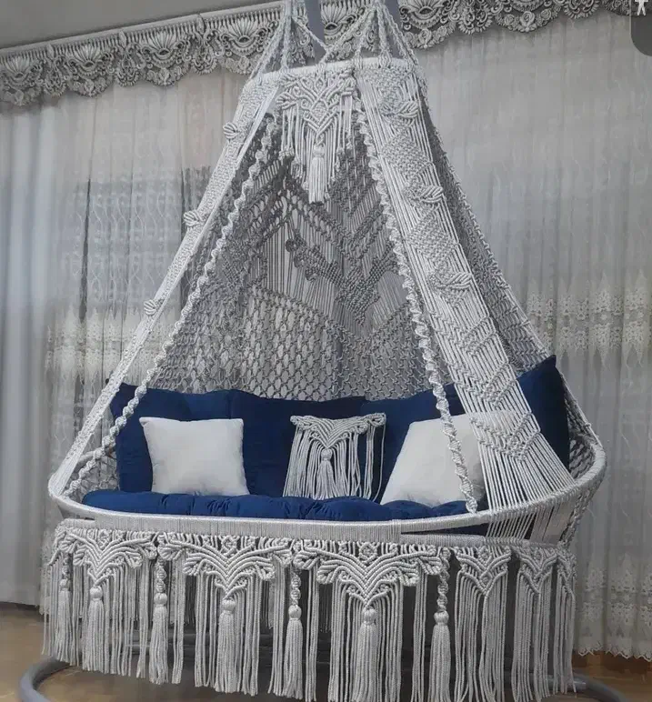 اموزش و فروش تاب مکرومه|مبلمان خانگی و میز عسلی|مشهد, ترمینال|دیوار