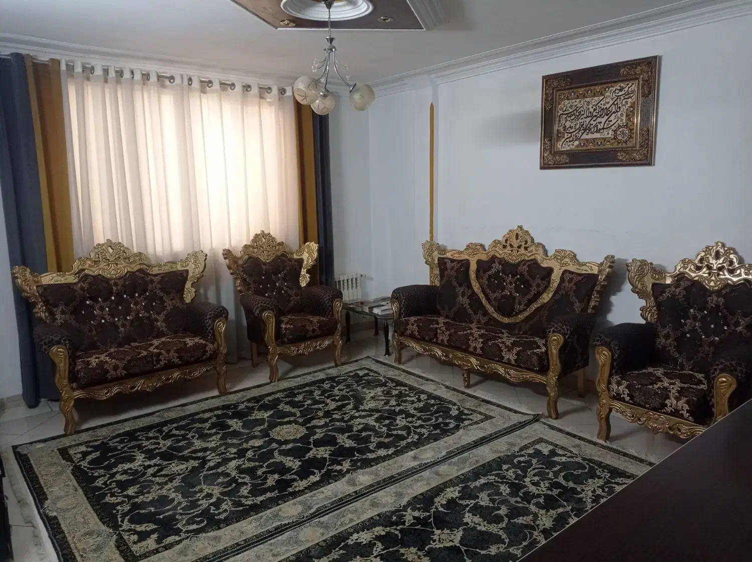 مبل سلطنتی|مبلمان خانگی و میز عسلی|کهریزک, |دیوار