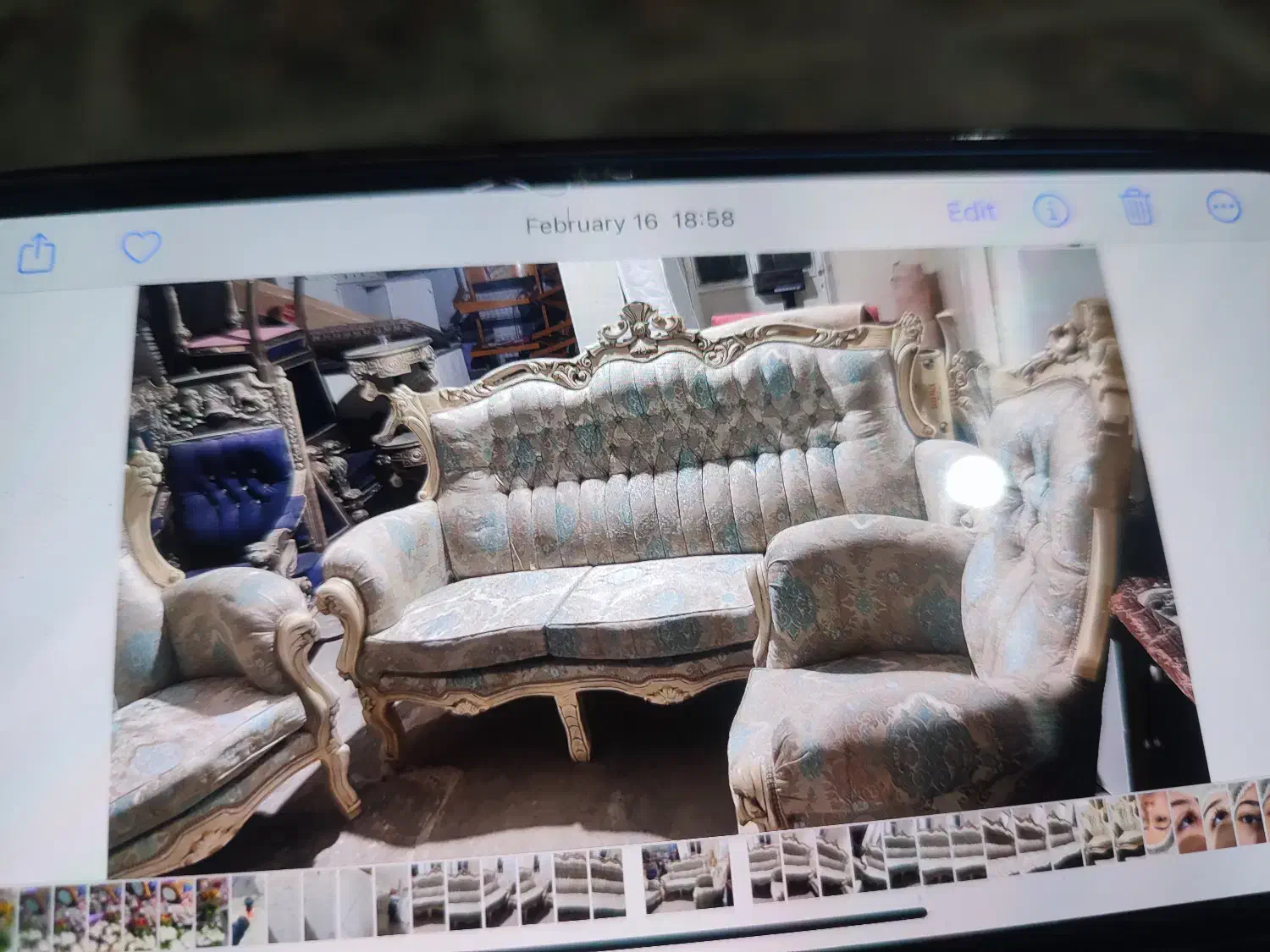 مبل سلطنتی|مبلمان خانگی و میز عسلی|محمدیه-قزوین, |دیوار