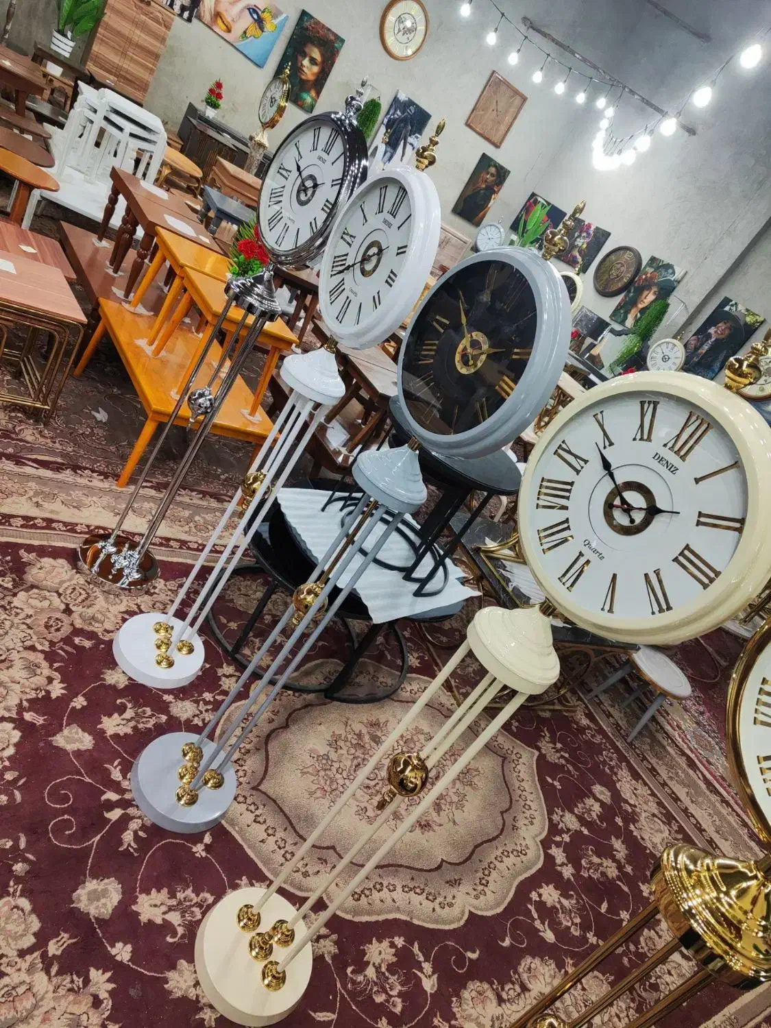 ساعت ایستاده کنار سالنی دنیز|ساعت دیواری و تزئینی|شیراز, وزیرآباد|دیوار