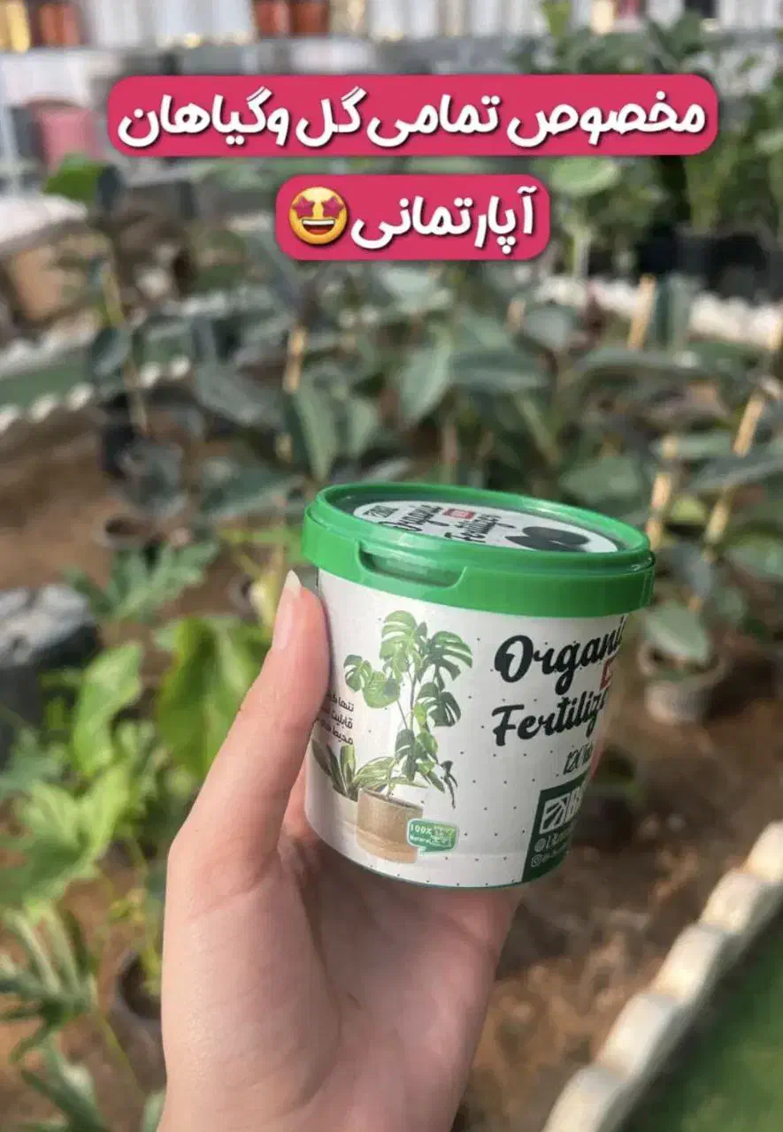 قرص کود ۱۲۰عددی گل و گیاه|گل و گیاه طبیعی|اسلامشهر, زرافشان|دیوار