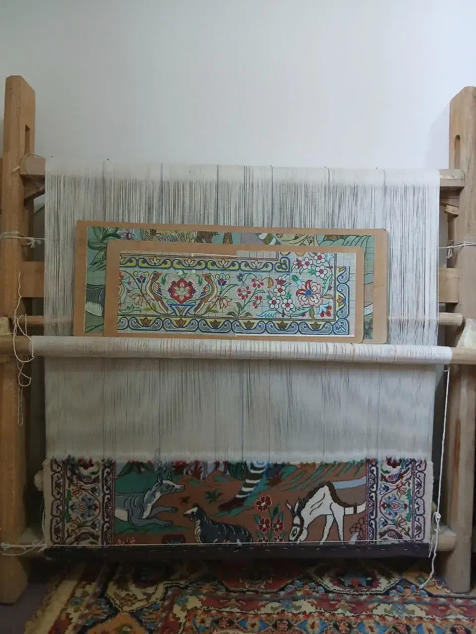 دارقالی|فرش|خمینی‌شهر, |دیوار