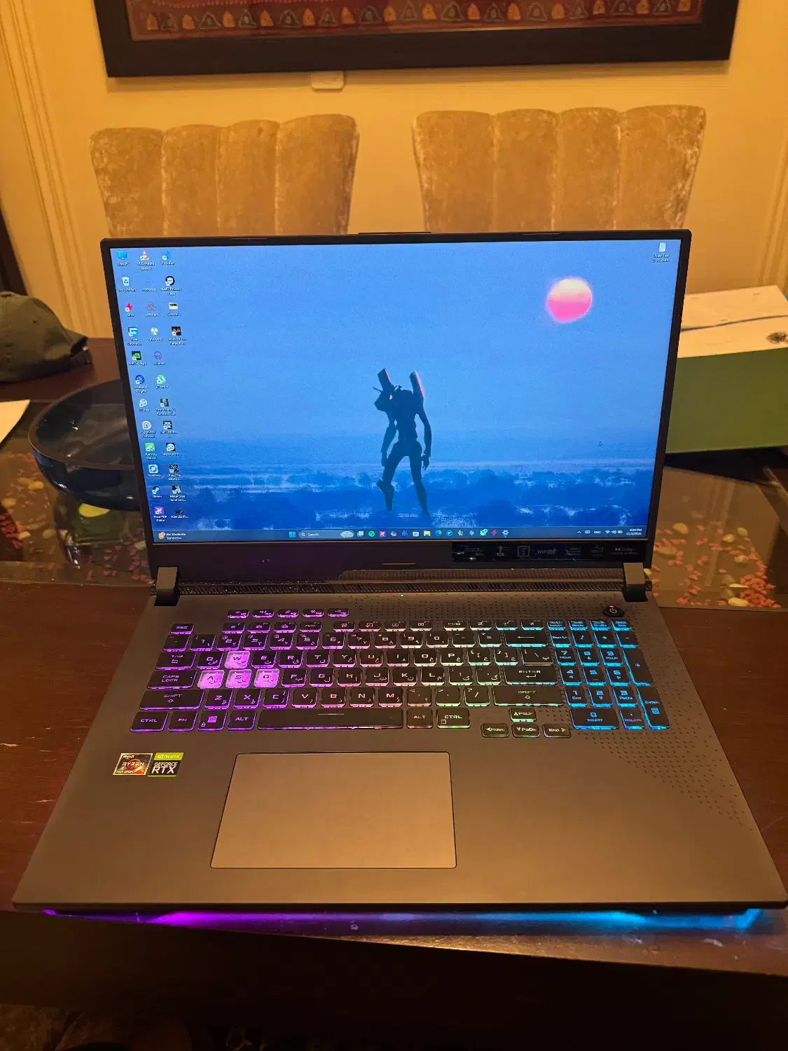 لپ تاپ g713r asus rog|رایانه همراه|تهران, میرداماد|دیوار