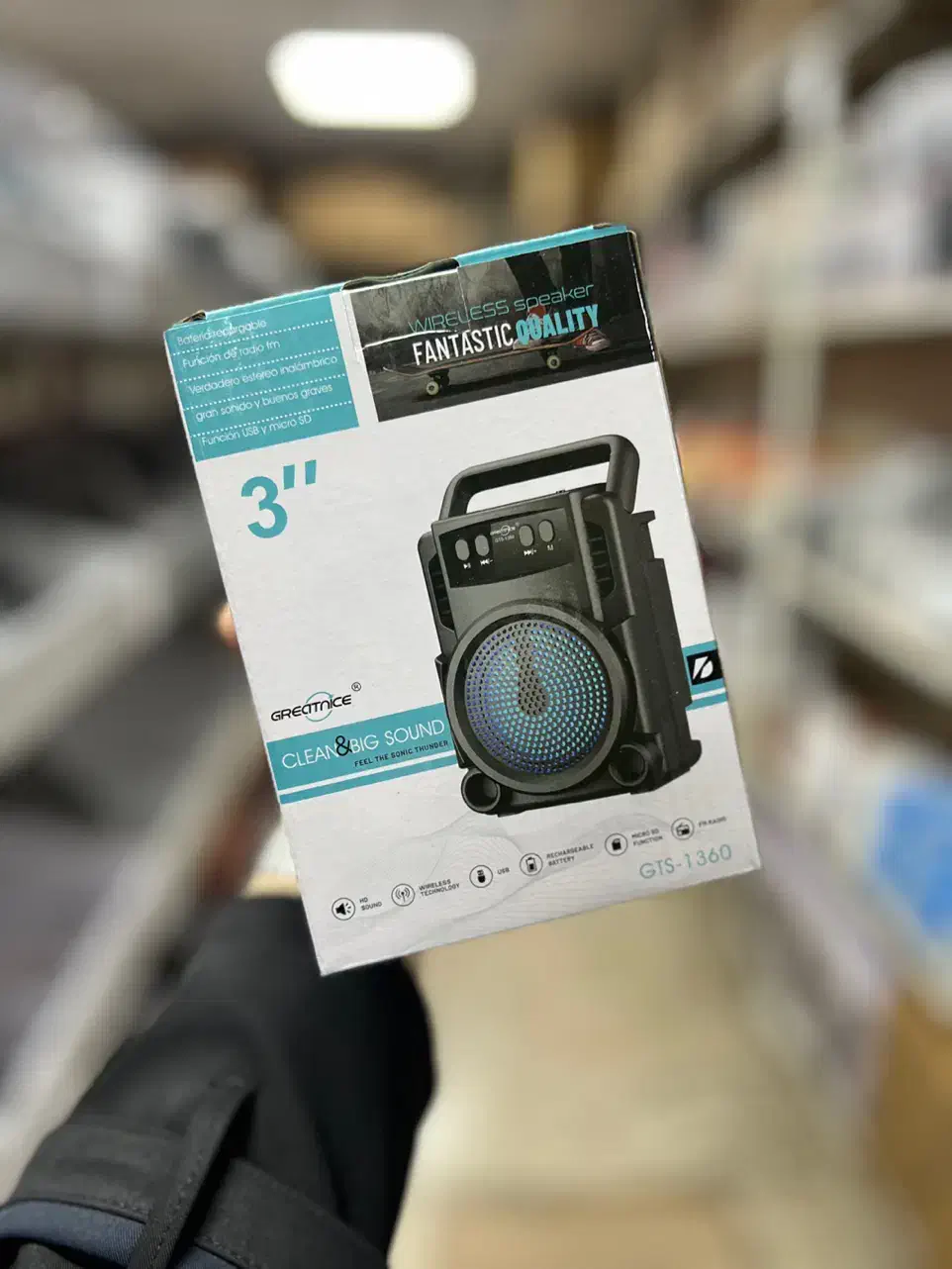 اسپیکر کوچک بلوتوثی ۳ اینچ|پخشکننده همراه|اسلامشهر, شهرک مفیدی|دیوار