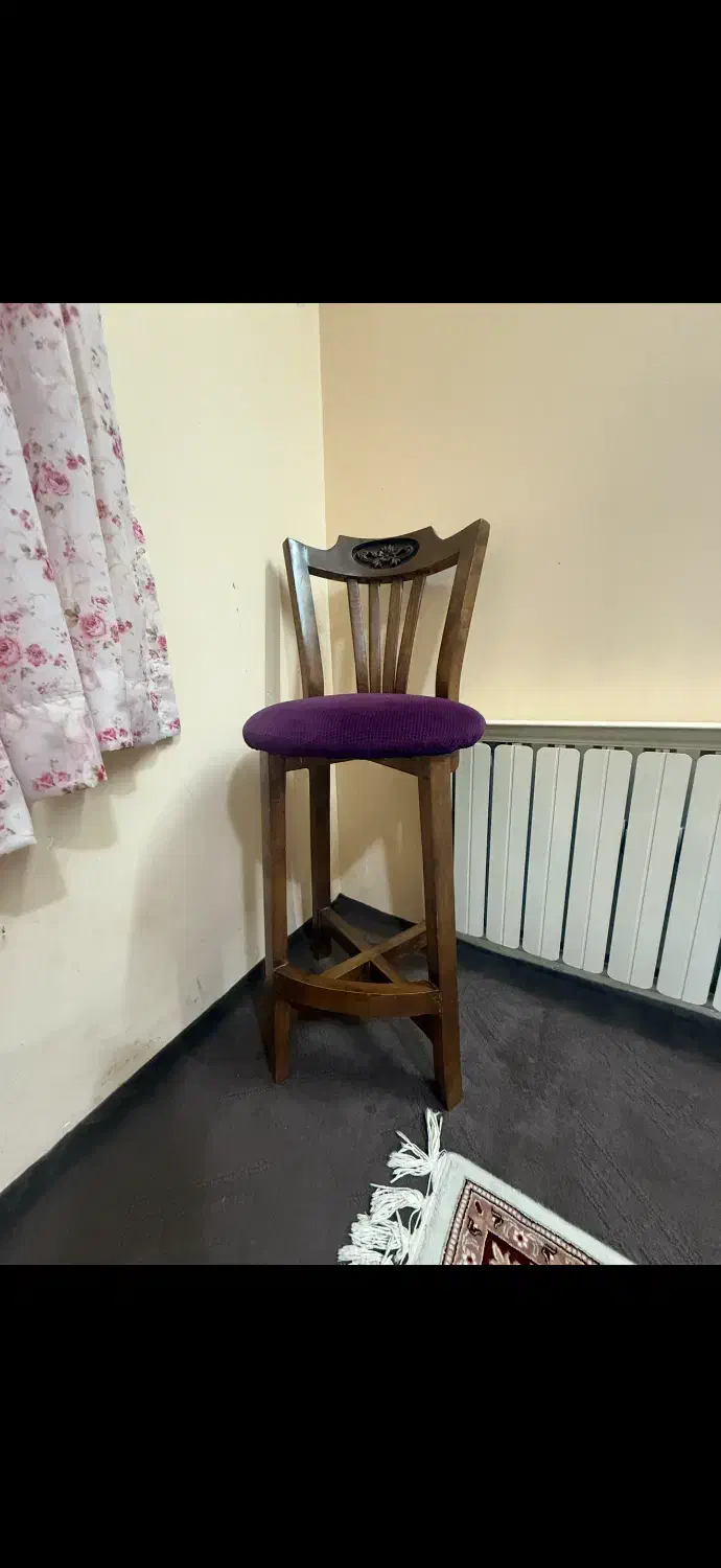 صندلی کانتر چوبی|صندلی و نیمکت|آمل, |دیوار