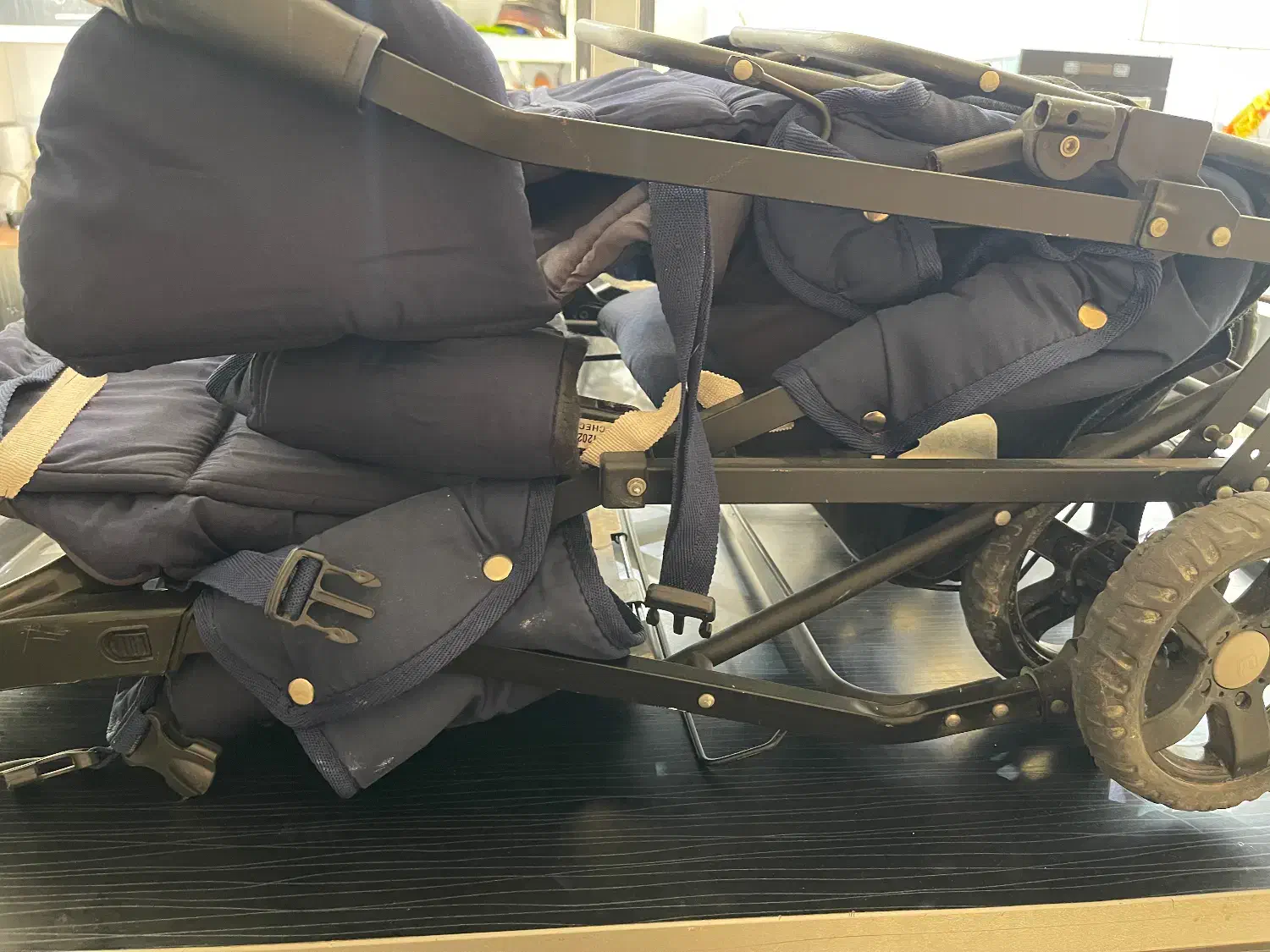 فروش کالسکه دو قلو|کالسکه و لوازم جانبی|یاسوج, |دیوار