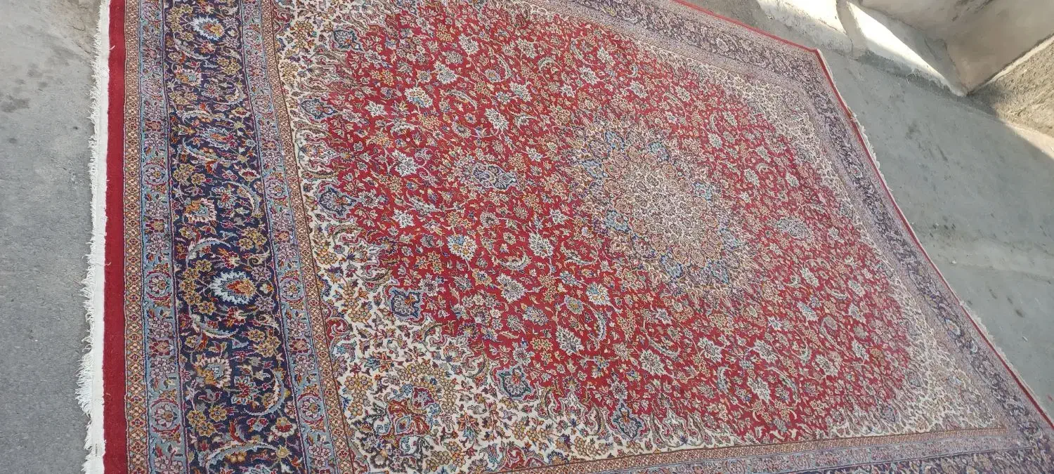 دو تخته قالی ماشینی|فرش|اصفهان, باغ فردوس|دیوار