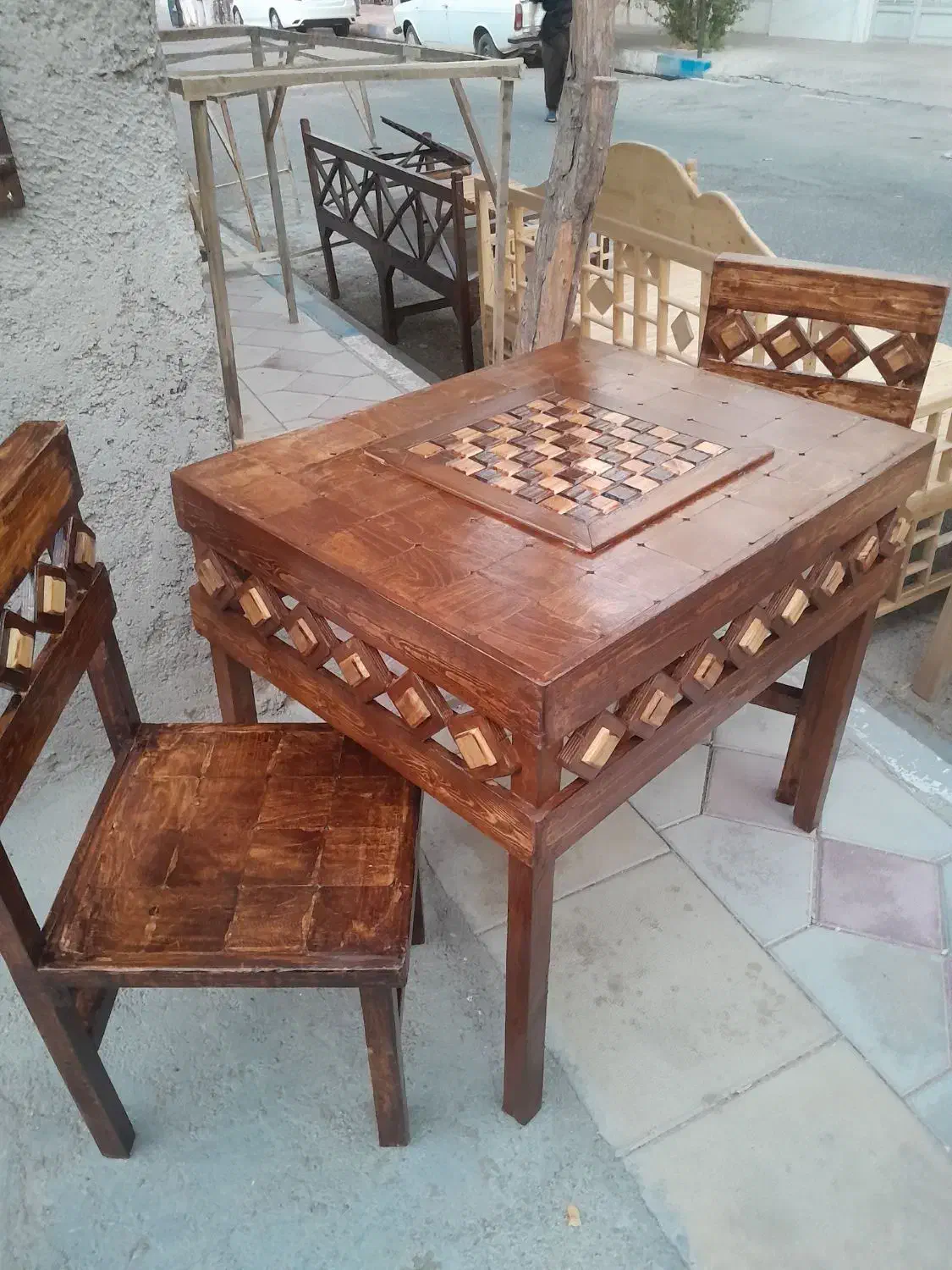 میز شطرنج|مبلمان خانگی و میز عسلی|رباط‌کریم, منجیل آباد|دیوار