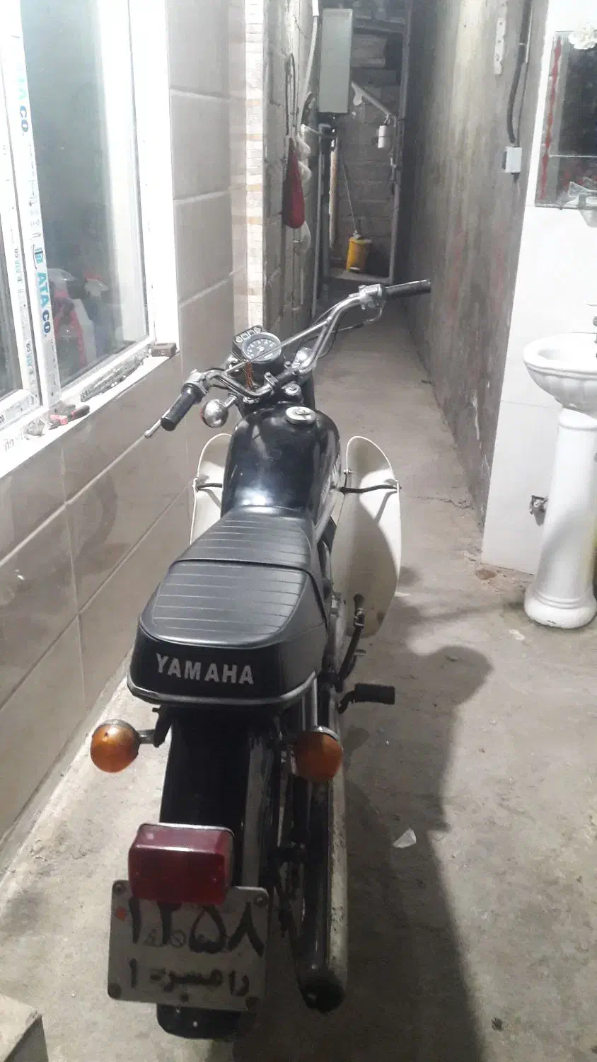 یاماها ۱۲۵آرس سوپر درجه یک|موتورسیکلت|آستانه اشرفیه, |دیوار