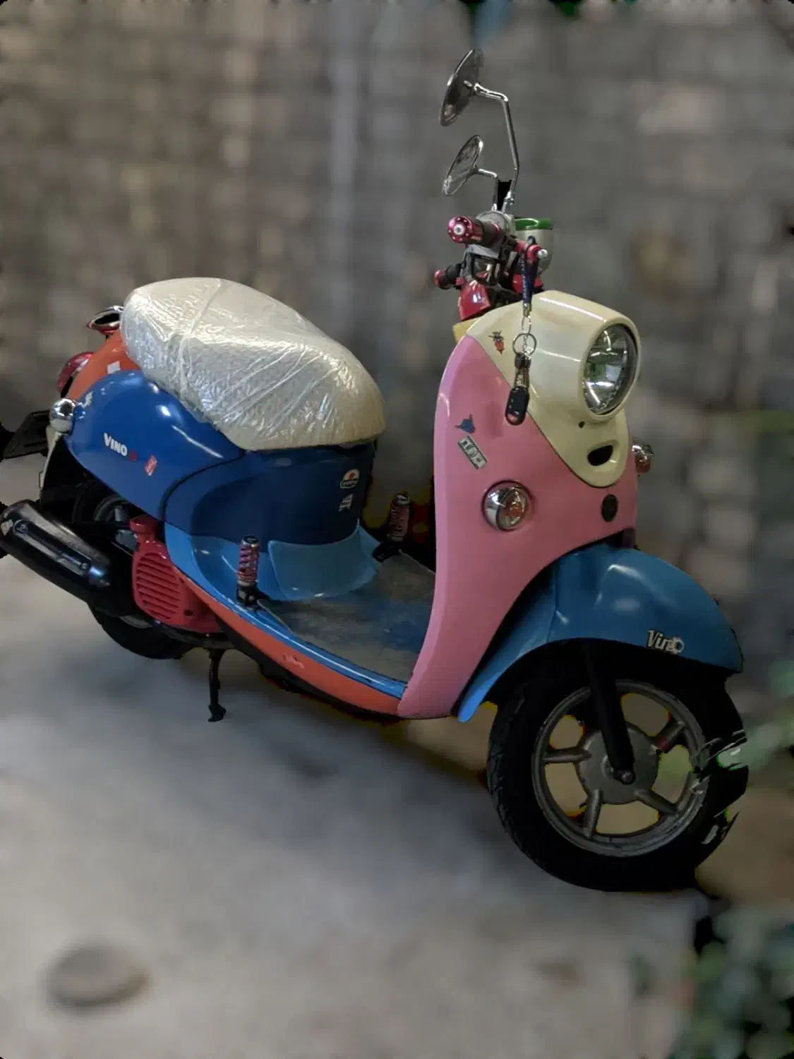 پاکشتی یاماها وینو فول کاستوم|موتورسیکلت|شیراز, شریفآباد|دیوار