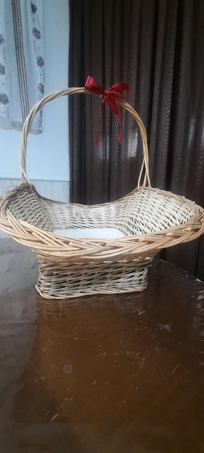سبد چوبی یلدایی|صنایع دستی و سایر لوازم تزئینی|قم, حنیف نژاد|دیوار