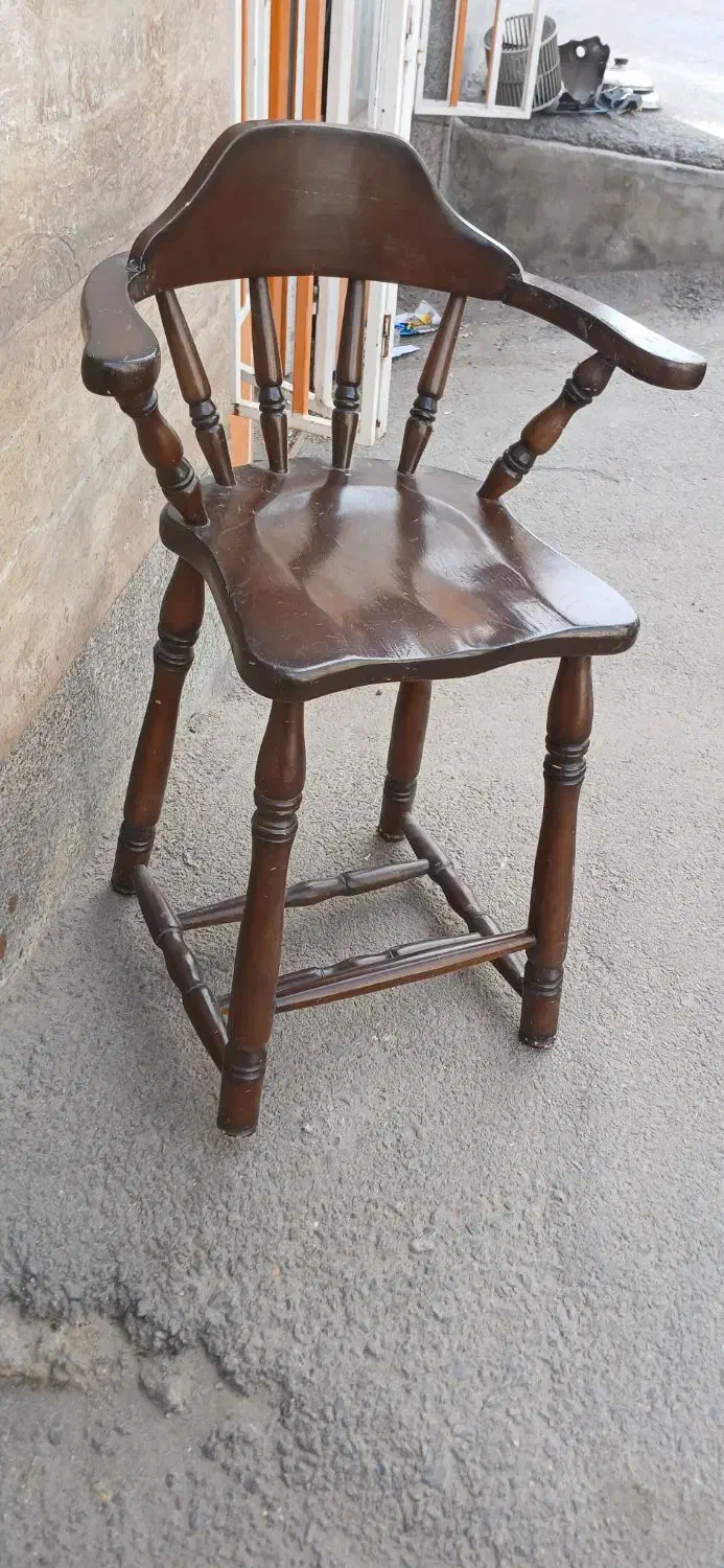 صندلی اپن چوبی سالم|صندلی و نیمکت|همدان, |دیوار