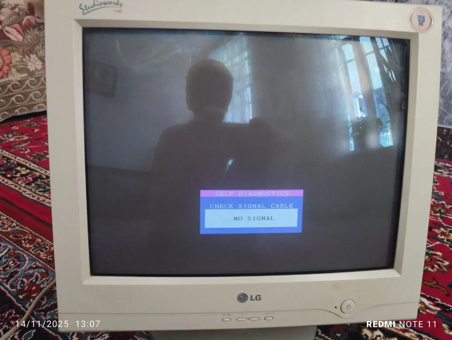 مانیتور ال جی سالم|قطعات و لوازم جانبی رایانه|کرمانشاه, |دیوار