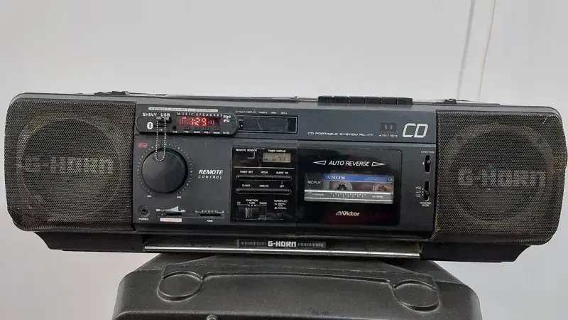 ضبط پرتابل ویکتور(JVC)|سیستم صوتی خانگی|کنگاور, |دیوار