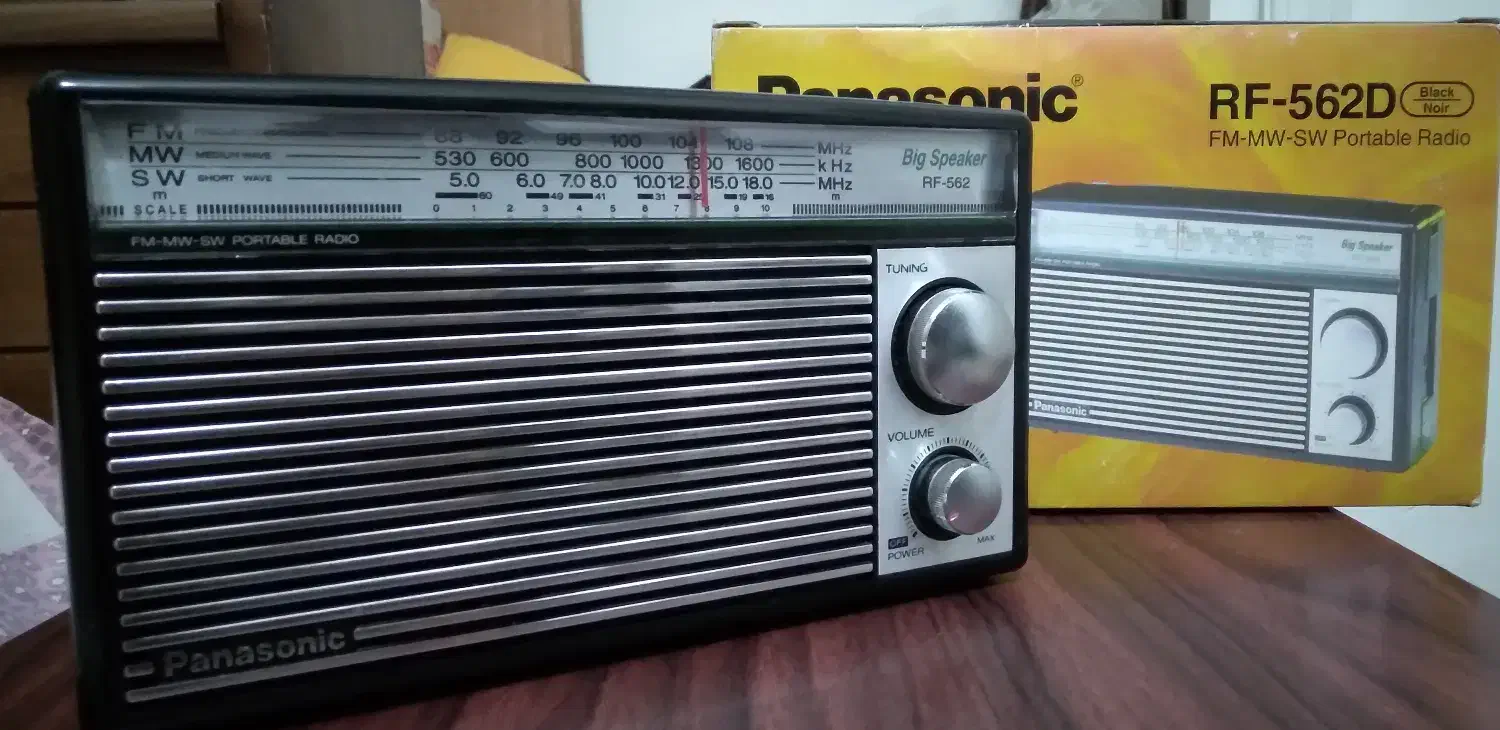 رادیو سه موج پاناسونیک اصل|سیستم صوتی خانگی|خرم‌آباد, |دیوار