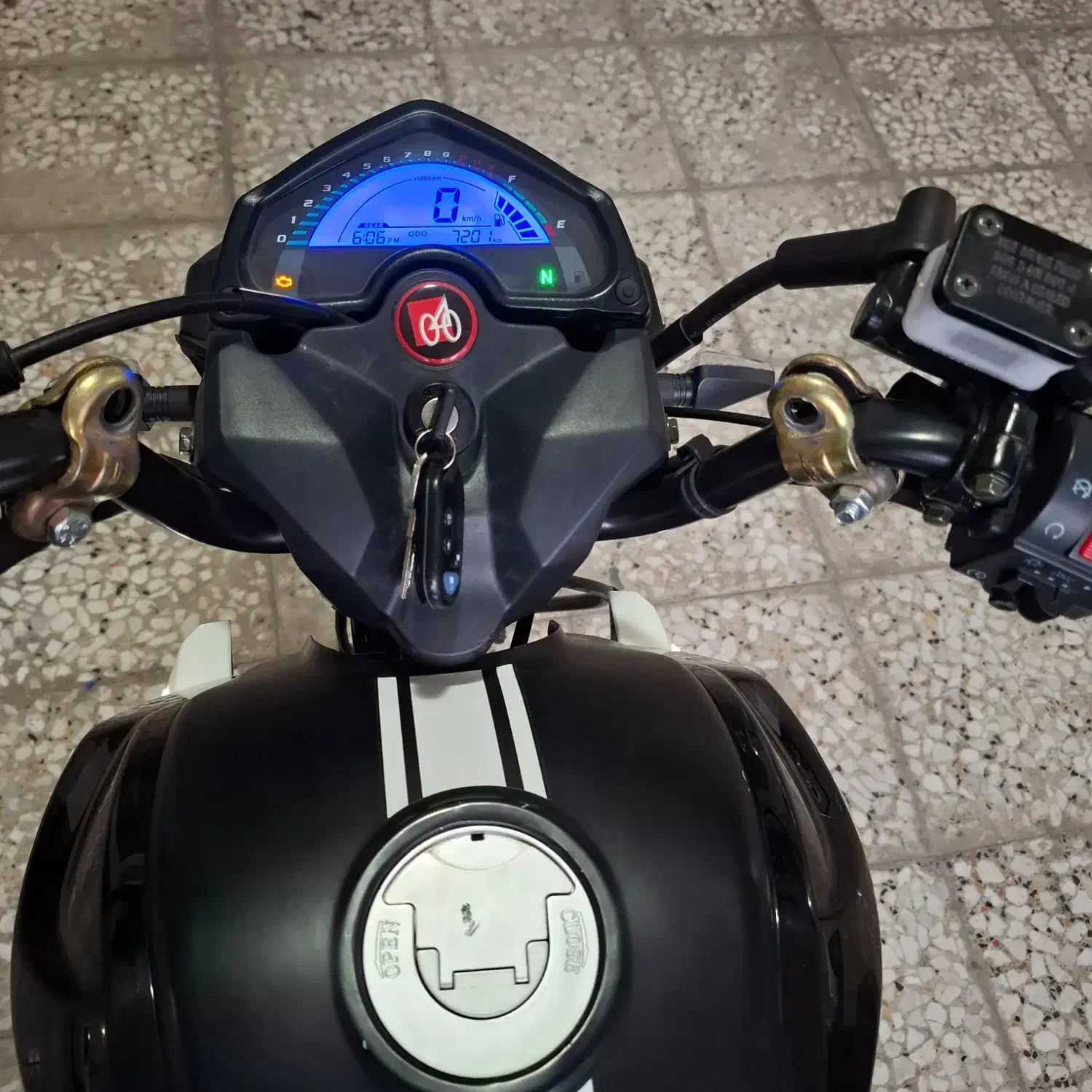 موتور سیکلت ایردوکو 150 طرح بنلی|موتورسیکلت|سنندج, |دیوار