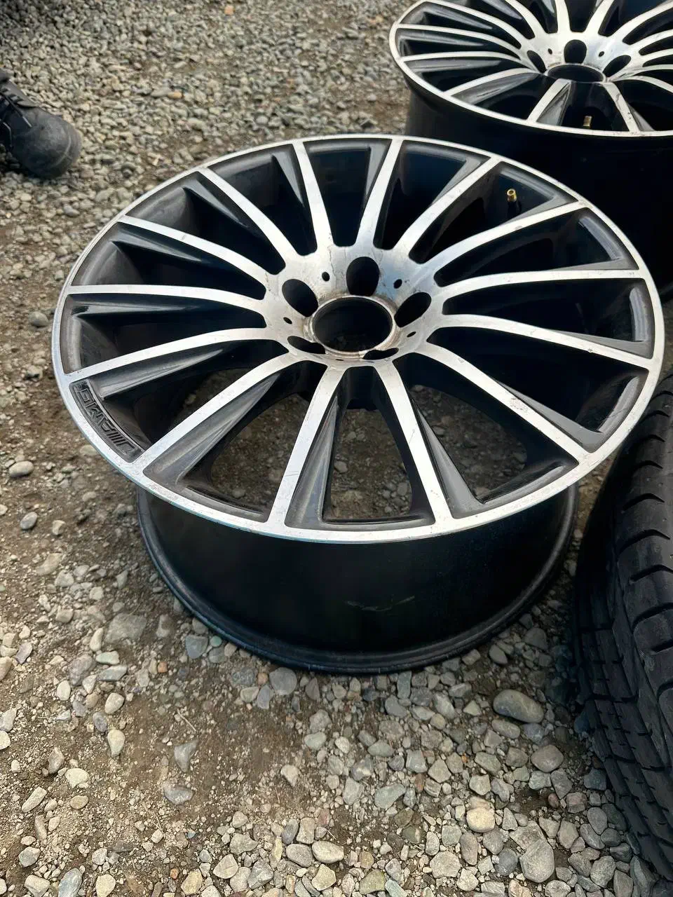 ۴ عدد رینگ ۱۹ بنز|قطعات یدکی و لوازم جانبی|گرمدره, |دیوار