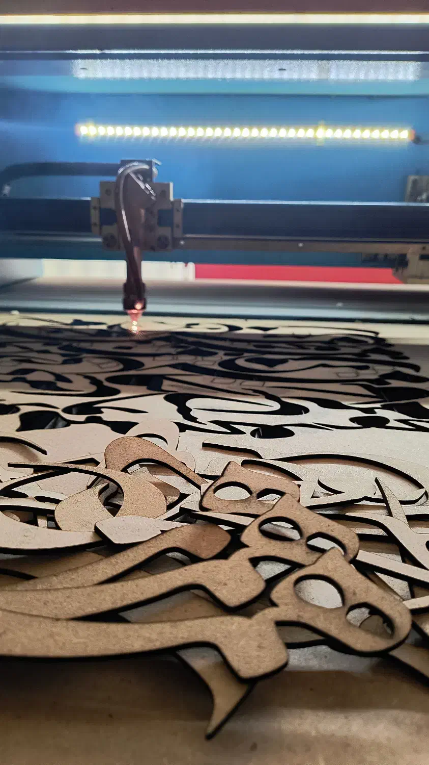 انواع حروف کالیگرافی چوبی برای ابعاد بوم 30*40|تابلو، نقاشی، عکس|تهران, دریاننو|دیوار