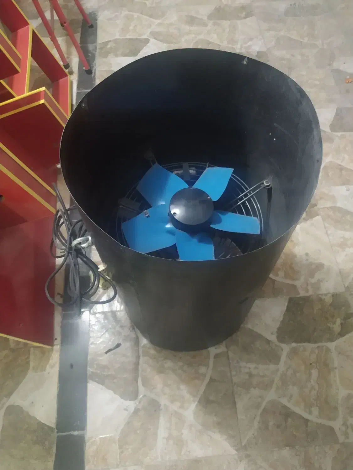 فن هواکش لوله ای|پنکه و تصفیهکنندهٔ هوا|برازجان, |دیوار