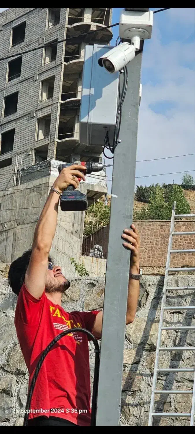 نصاب دوربین دزدگیر اعلام حریق|خدمات پیشه و مهارت|کرج, گلشهر|دیوار