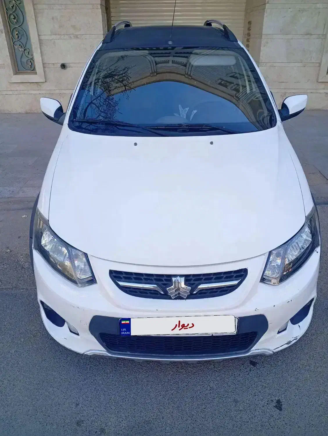 کوییک R سفید سقف مشکی مدل 1400|خودرو سواری و وانت|قم, مجیدیه|دیوار