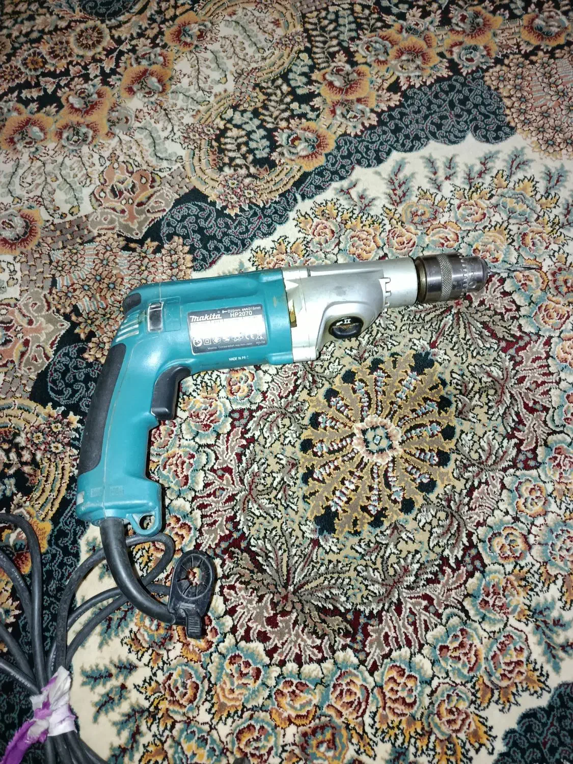 دریل ماکیتا مدلHP2070 اصل اصل|ابزارآلات|ری, شهادت|دیوار