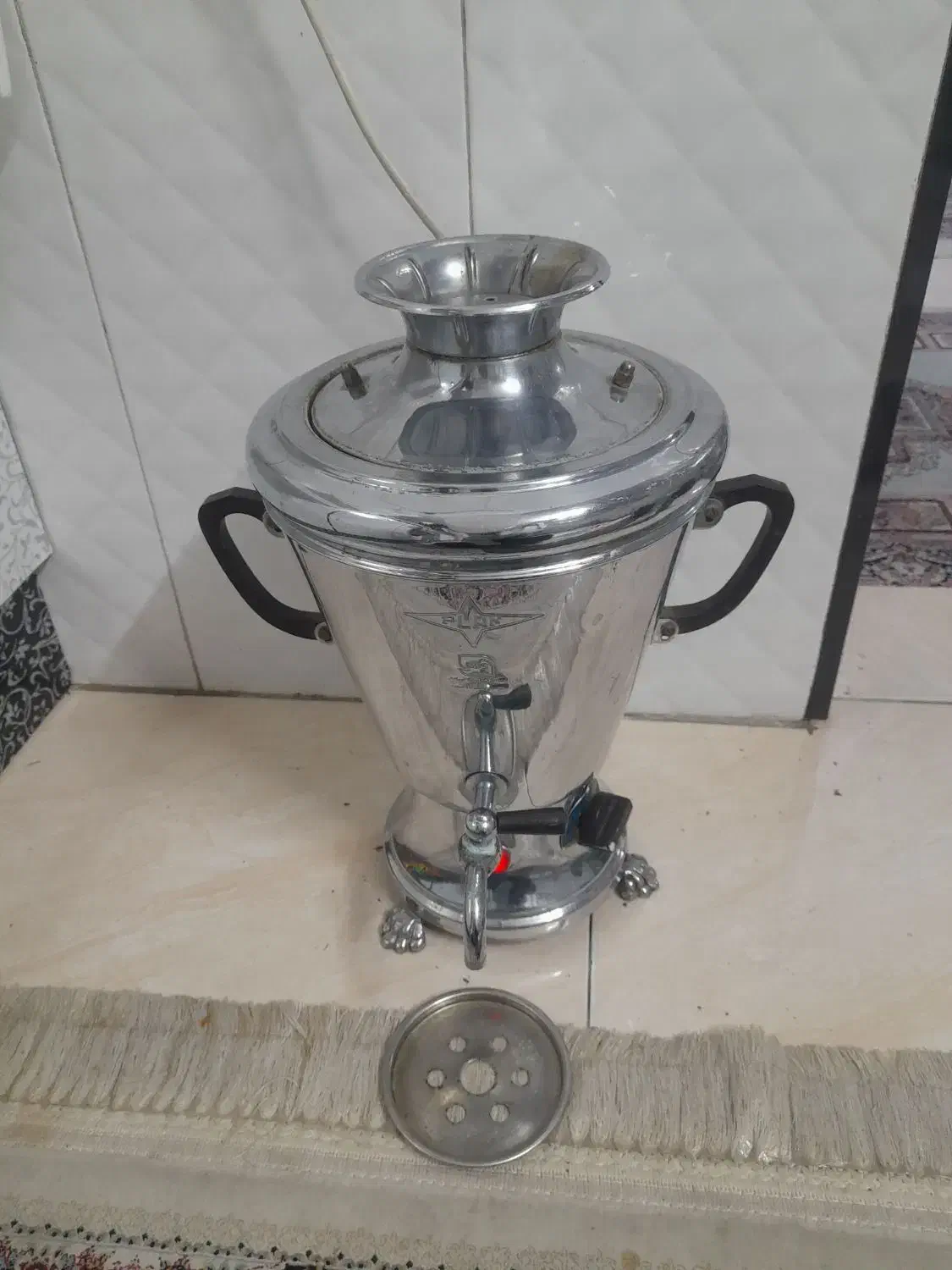 سماور برقی۶لیتری پلان|سماور، چایساز، قهوهساز|ری, جوانمرد قصاب|دیوار