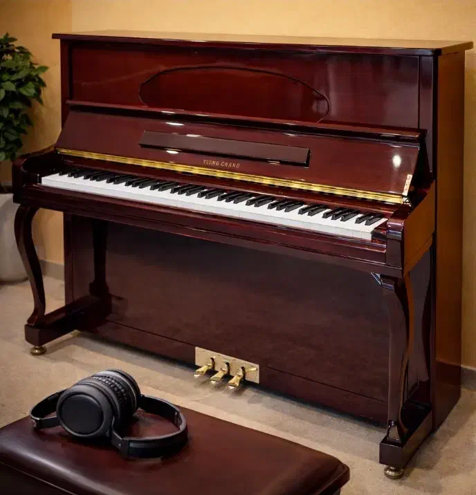 Young Chang EG-121  پیانو آکوستیک دیجیتال سایلنت|پیانو، کیبورد، آکاردئون|تهران, سیمای ایران|دیوار