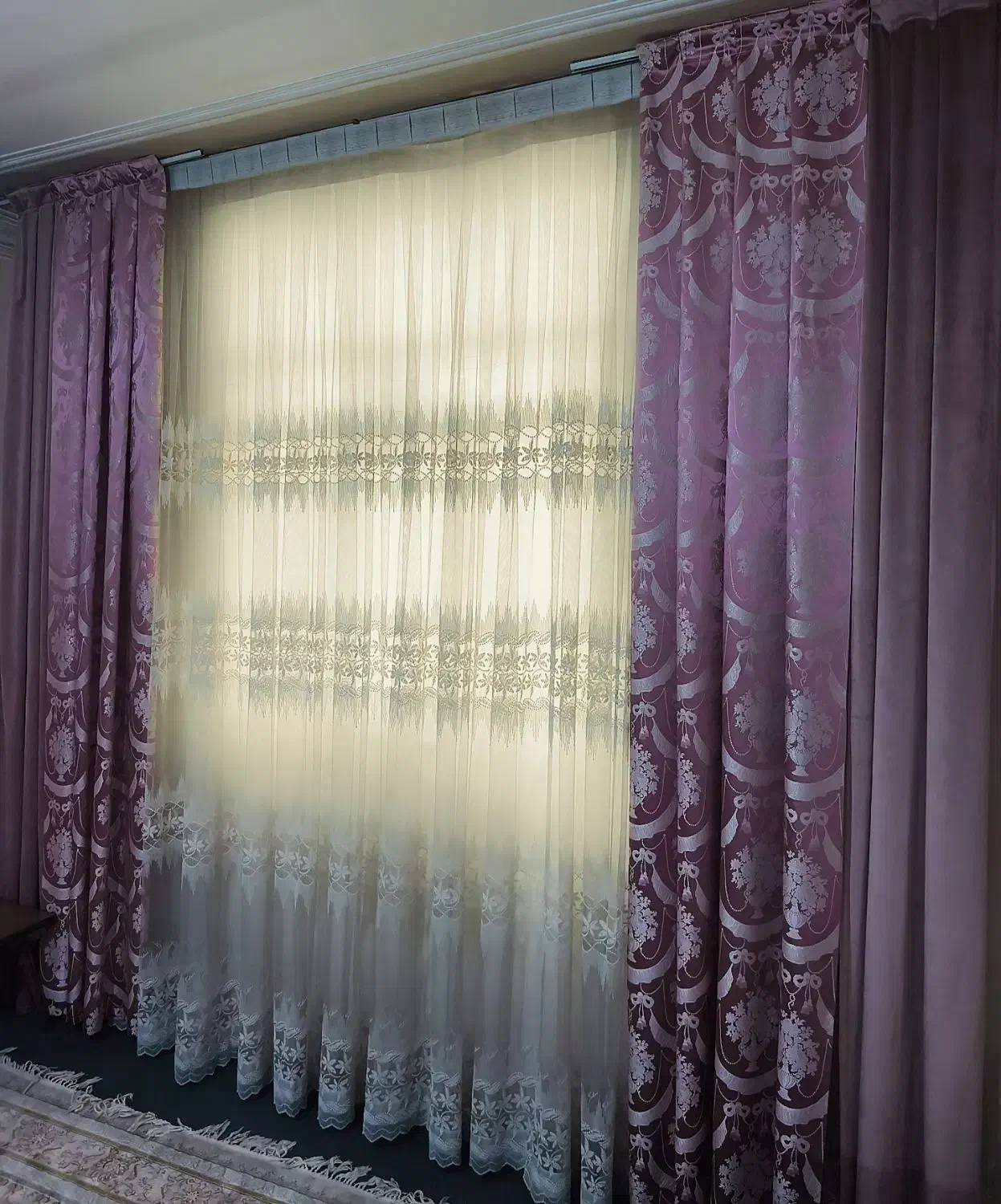 پرده|پرده، رانر، رومیزی|نسیم‌شهر, |دیوار