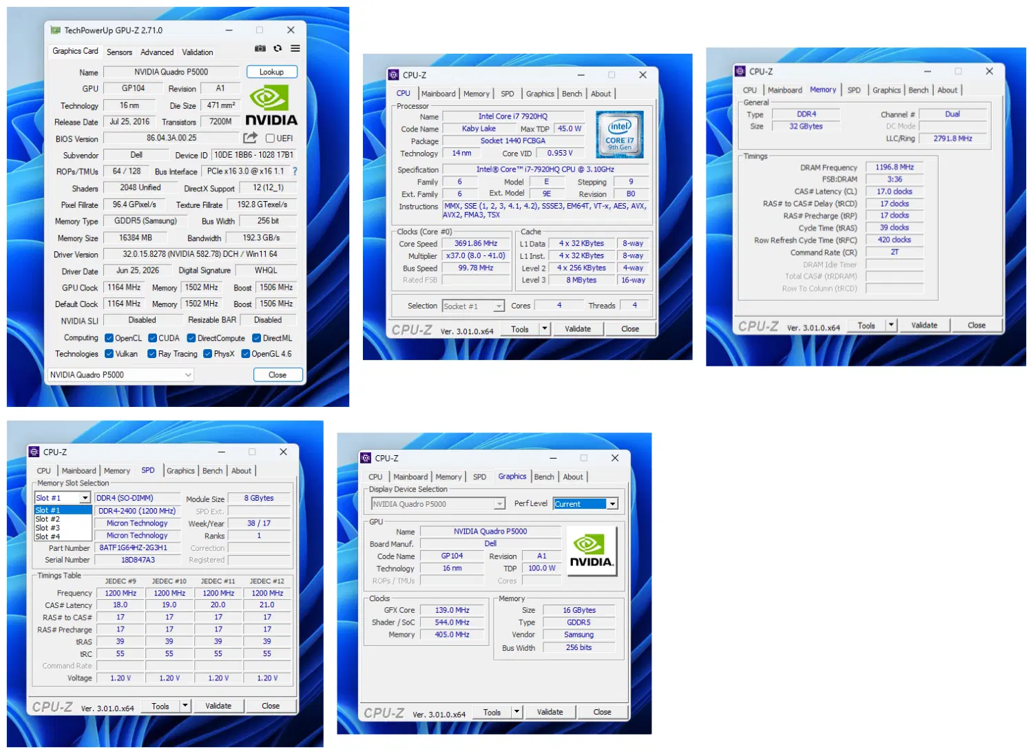 DELL Precisin -G-16 Graphicحرفه ایی گیمینگ|رایانه همراه|تهران, شهرک بوعلی|دیوار