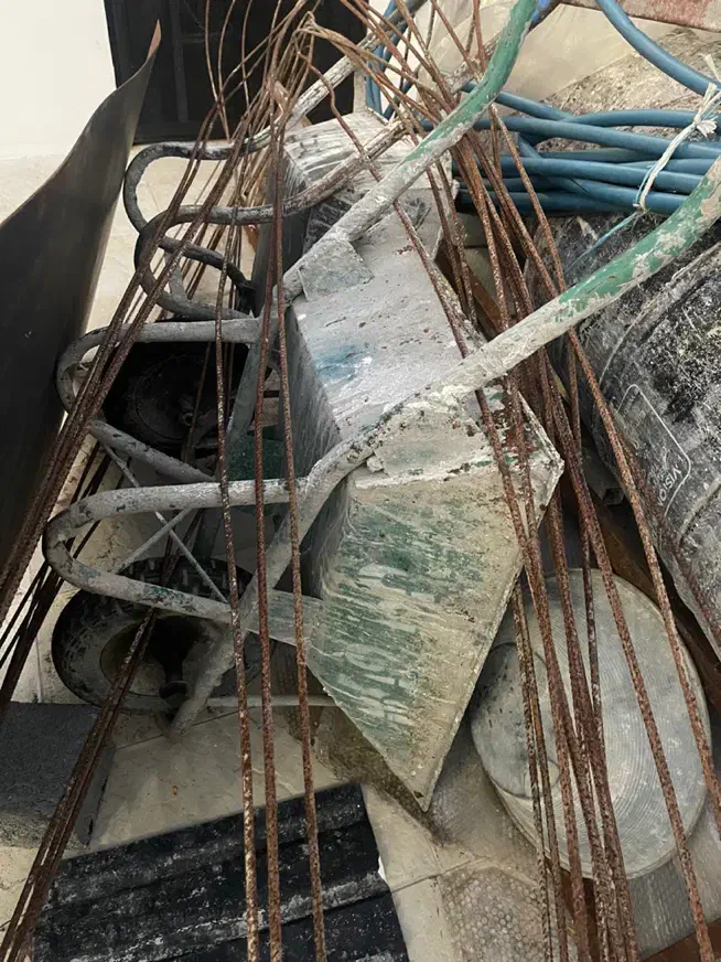 فرغون و بشکه بنایی|ابزارآلات|سلمانشهر, |دیوار